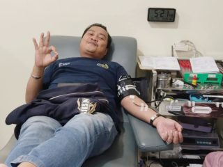 Momentum 17 Ramadhan, Sekretaris AMKI Karawang Isi Nuzulul Qur’an dengan Aksi Donor Darah