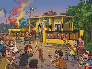 Serangan Saat Takbiran, Warga Telagasari Jadi Korban Senjata Tajam